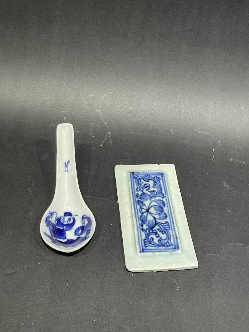 清青花瓷2件 - 图1