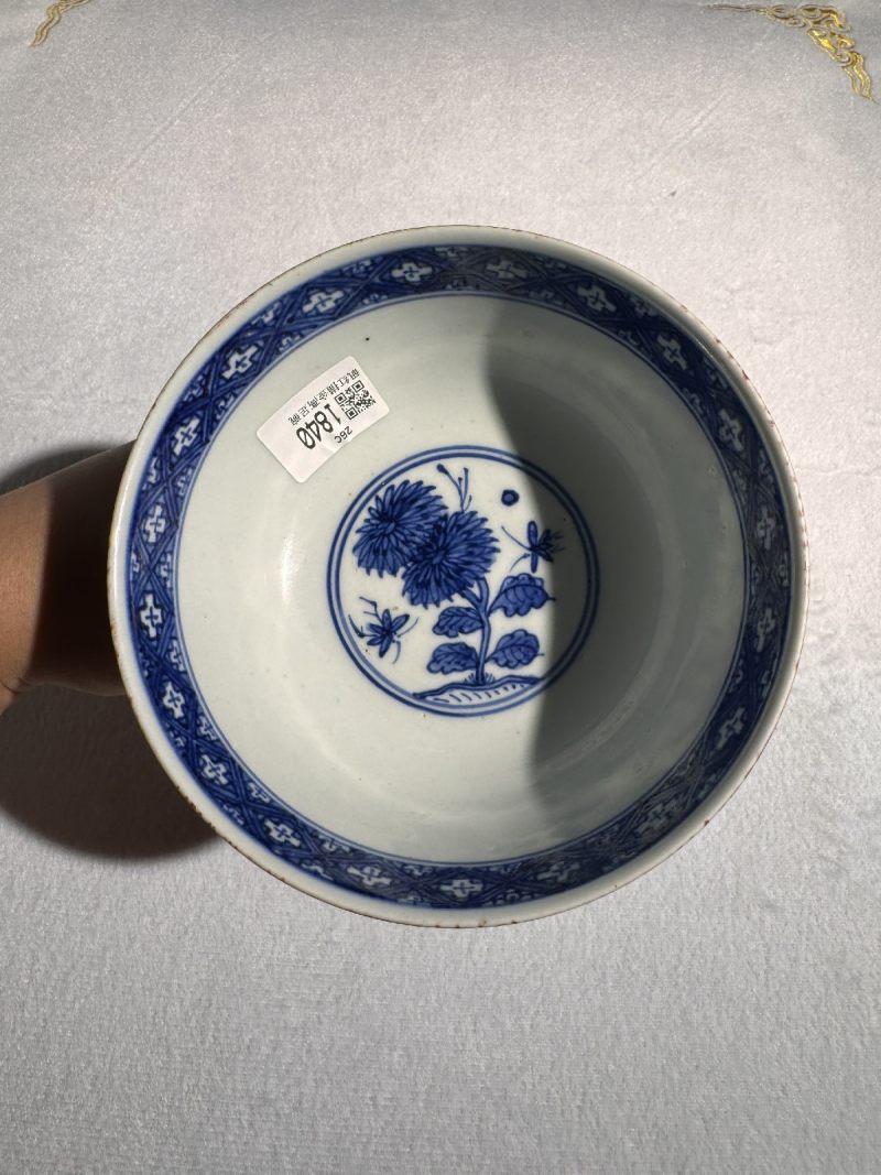 明嘉靖 矾红描金高足碗 - 图8