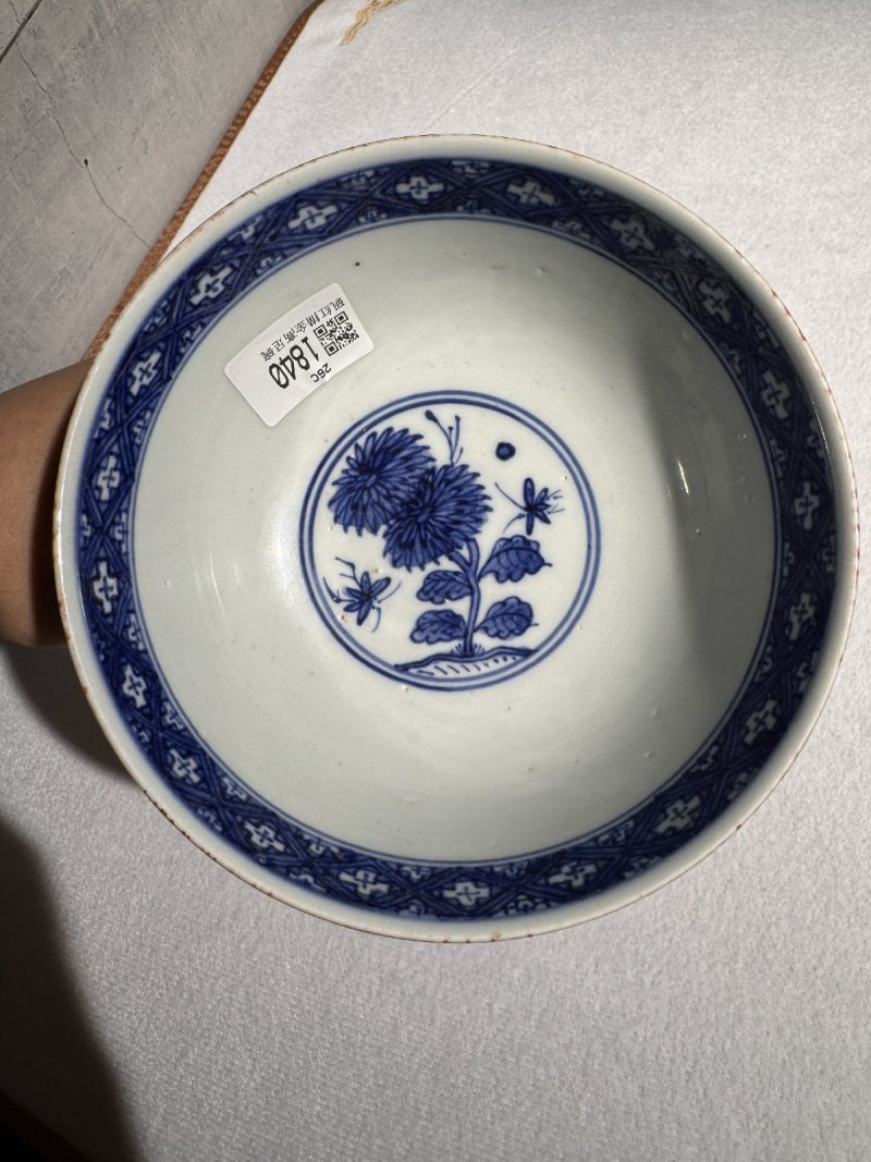 明嘉靖 矾红描金高足碗 - 图9
