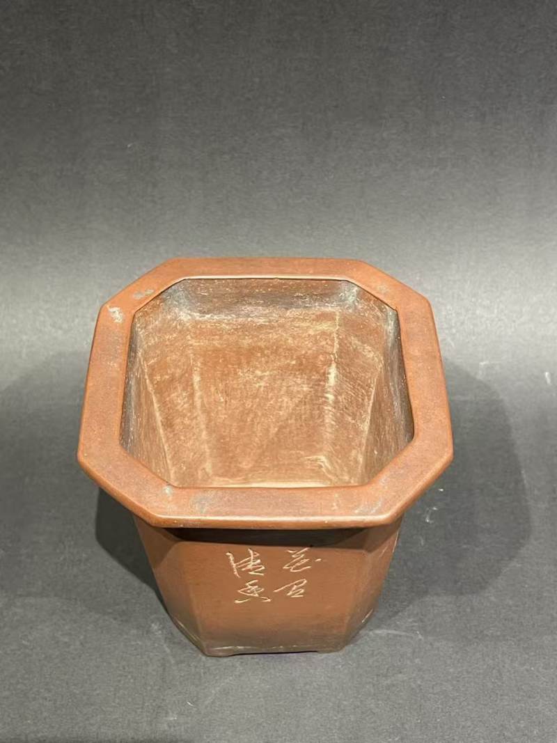 民国紫砂菖蒲盆 - 图5