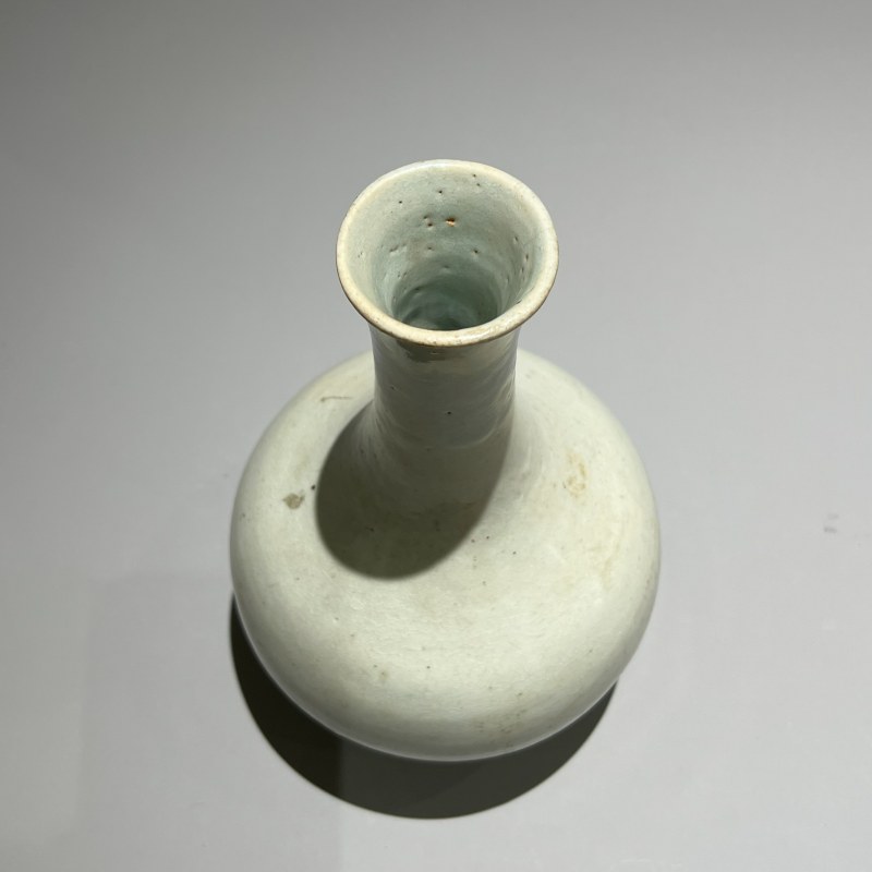 明代 李朝白釉玉壶春 - 图5