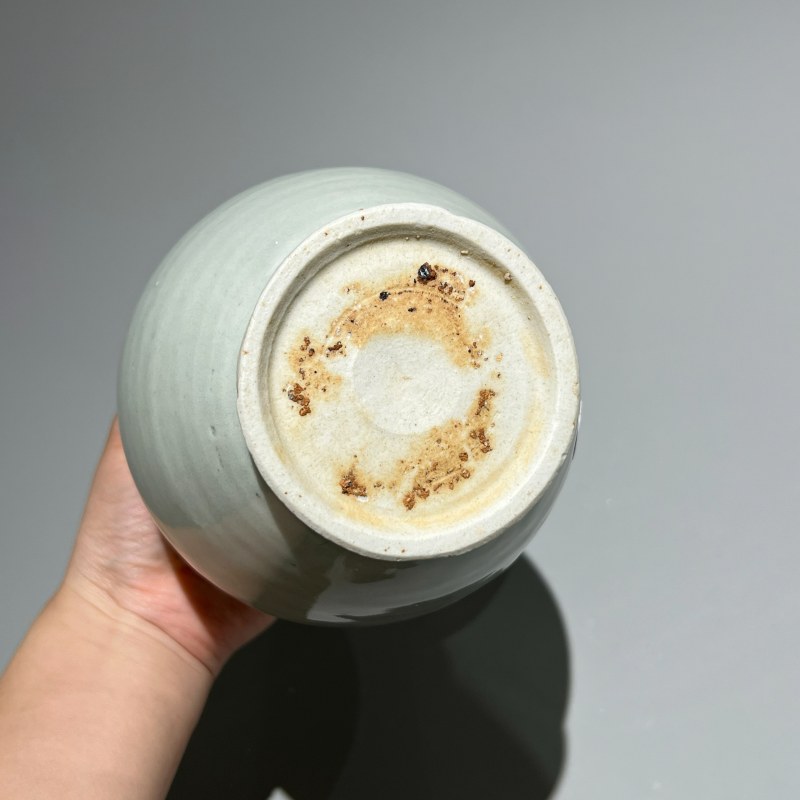 明代 青白釉四系罐 - 图11