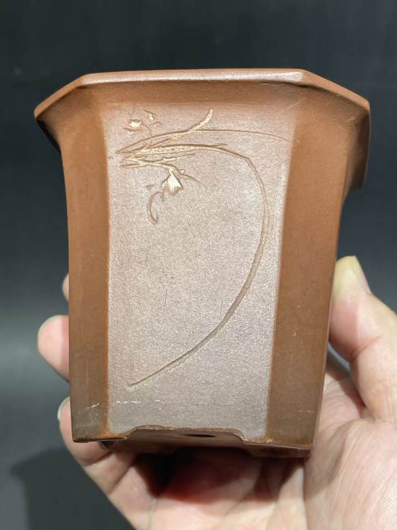 民国紫砂菖蒲盆 - 图6
