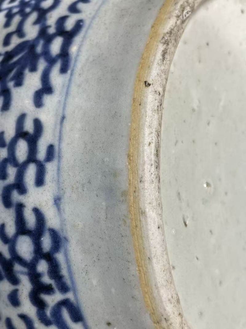 清青花太阳花纹罐 - 图6