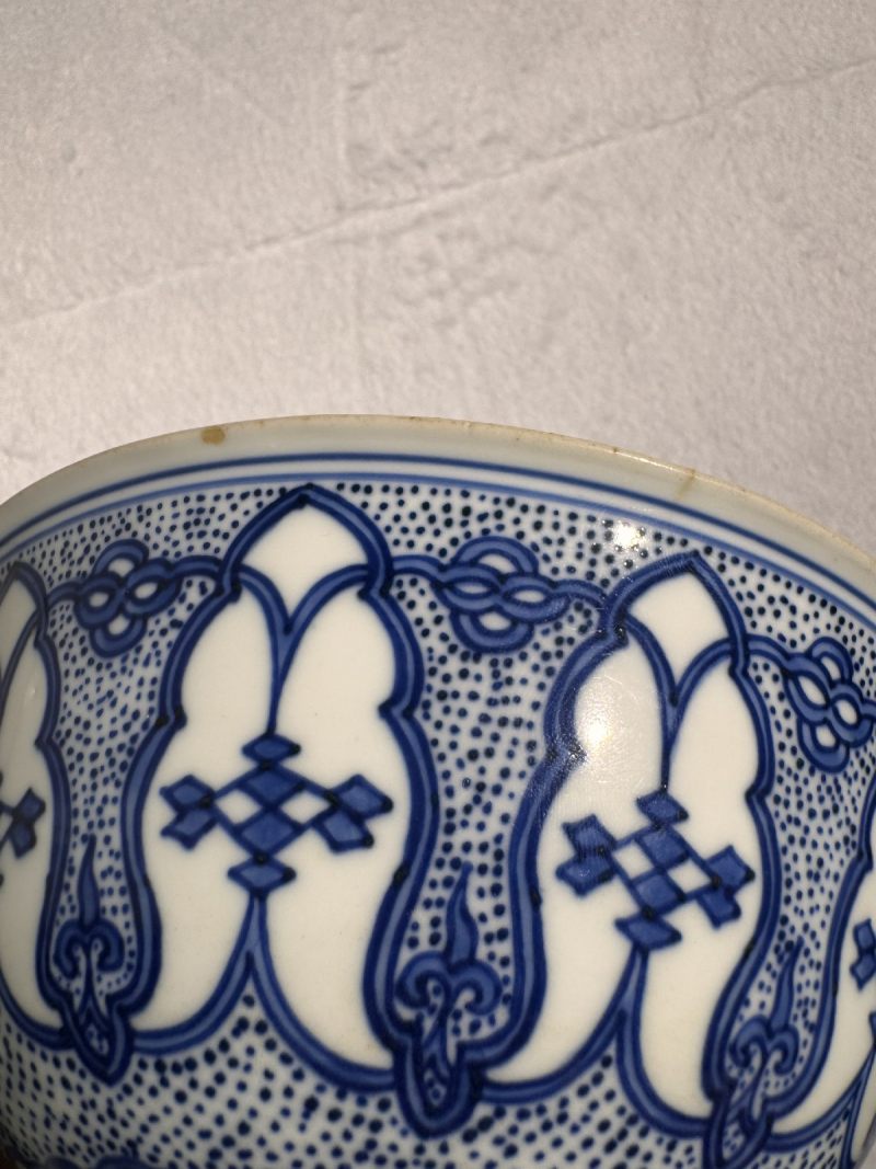清康熙 青花如意纹碗 （一对） - 图13