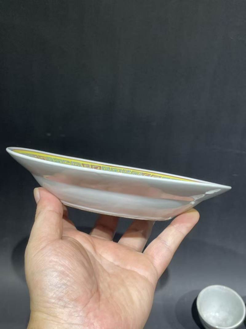 解放后粉彩瓷器一组 - 图3
