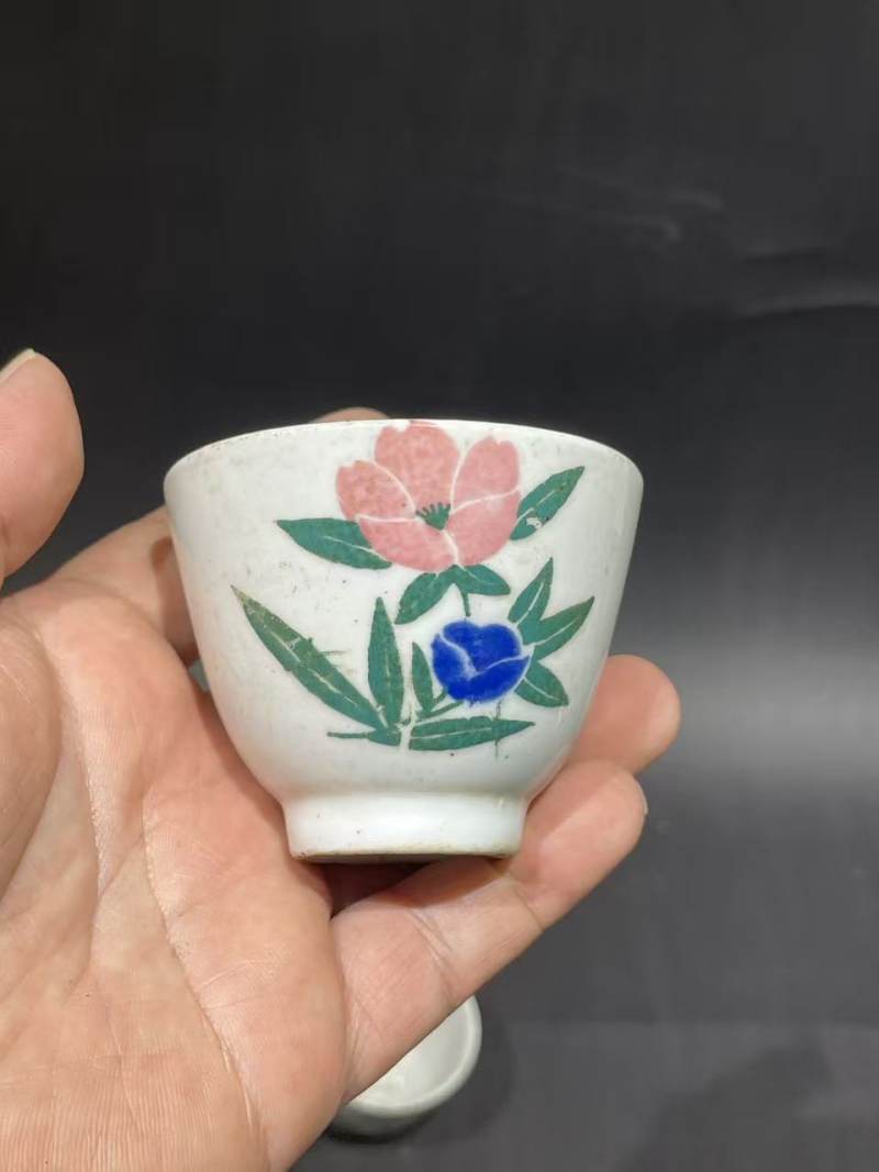 解放后粉彩瓷器一组 - 图7