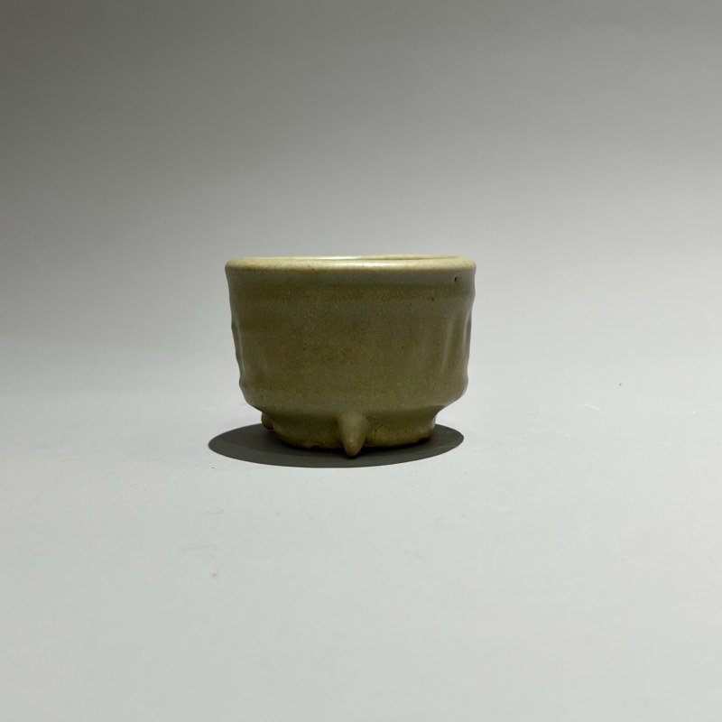 明代 龙泉青釉八卦炉 - 图4