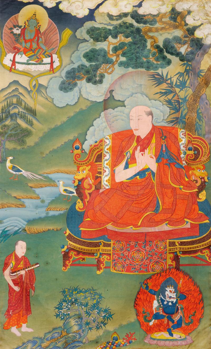 十八世纪 洛钦·仁钦桑波唐卡