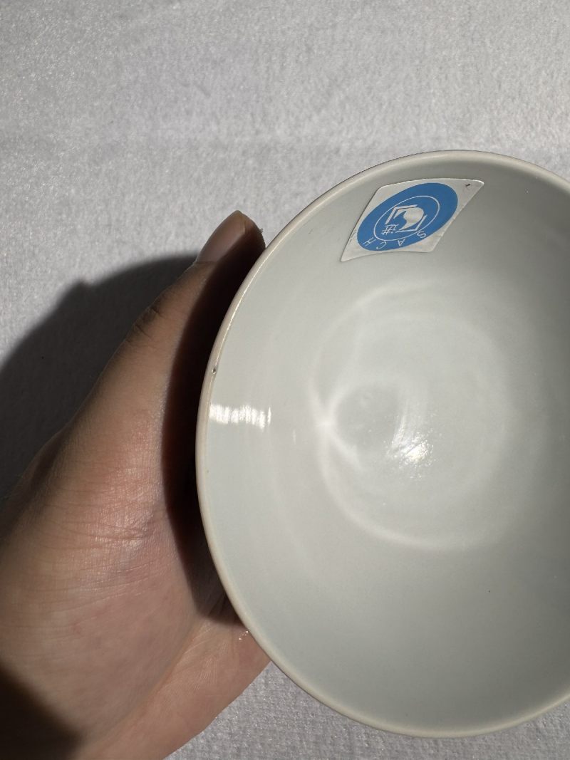 清乾隆 胭脂红釉茶碗 - 图14