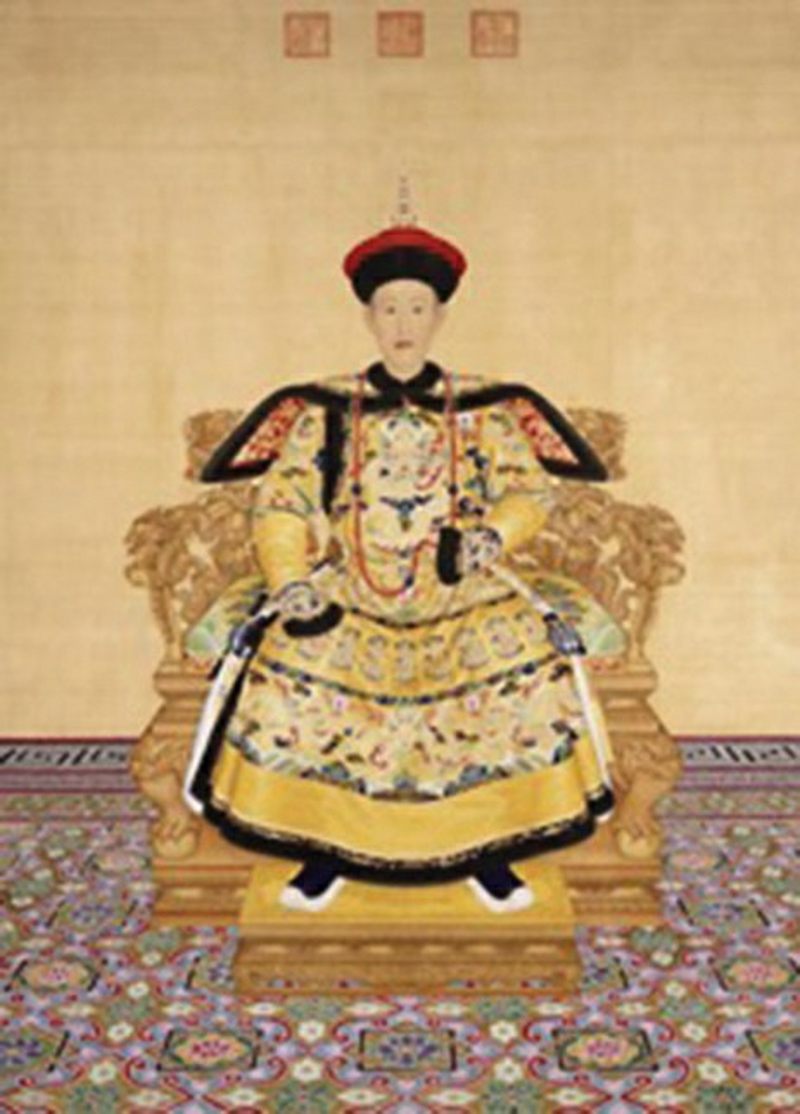 清乾隆 御制洋彩雕瓷「万国来朝」山高水长大挂屏 - 图3