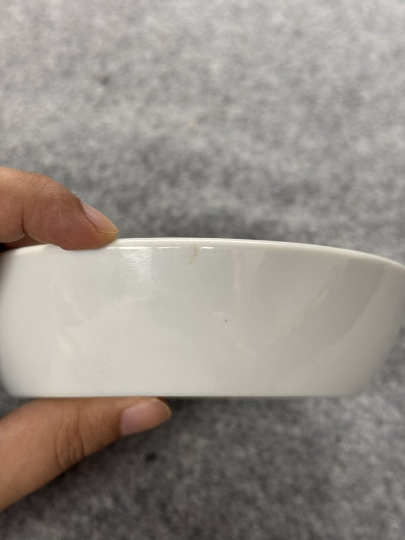 清康熙 臧窑五彩赤鲤朝日图洗 - 图19