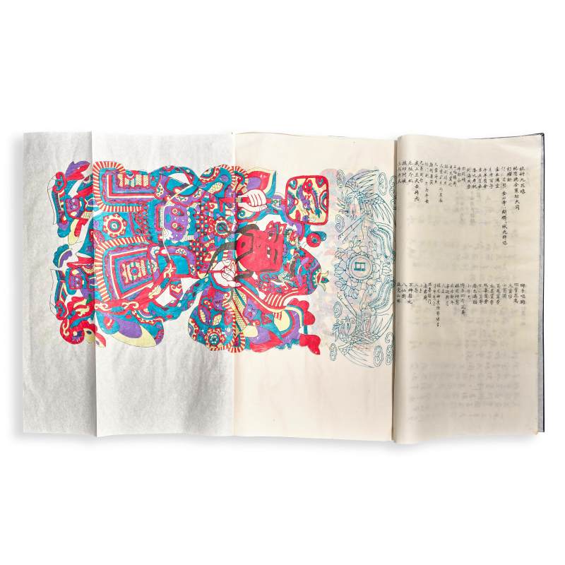 Two albums of new year prints of Shandong | 山東濰縣楊家埠木板年畫兩冊 - 图8