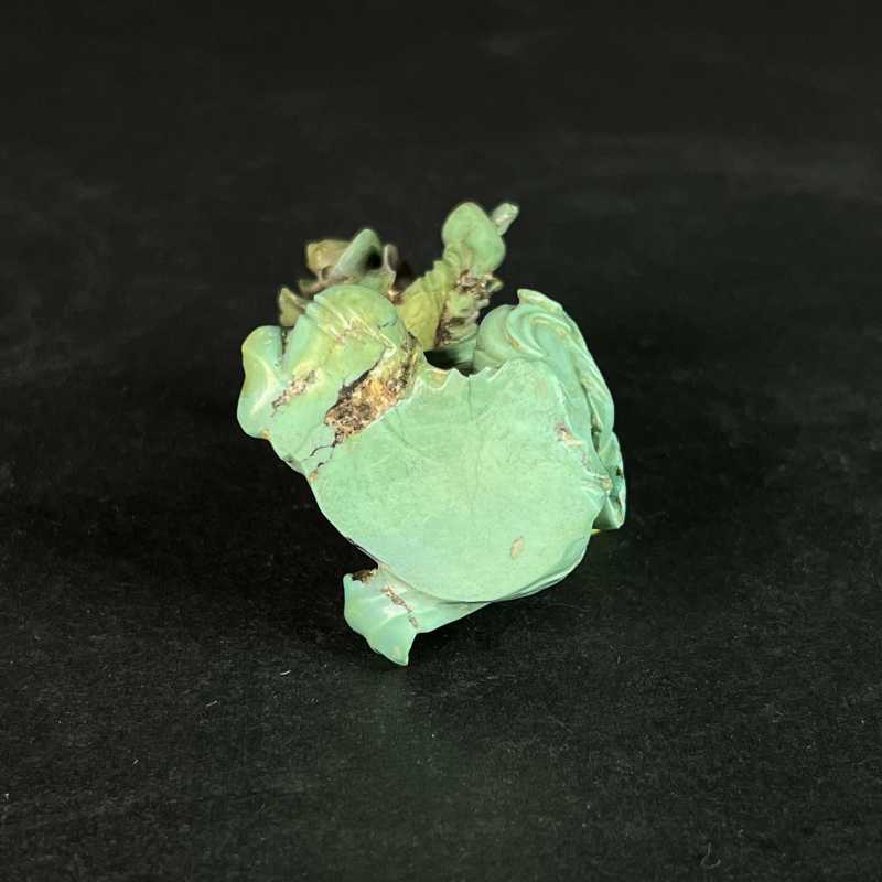20世纪60年代 绿松石仙女纹摆件 - 图5