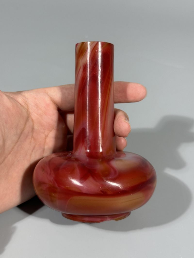    创汇期 搅胎料器荸荠瓶 - 图4