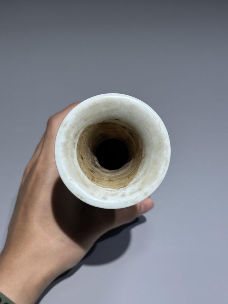    清早期 德化窑青花山水纹瓶 - 图3