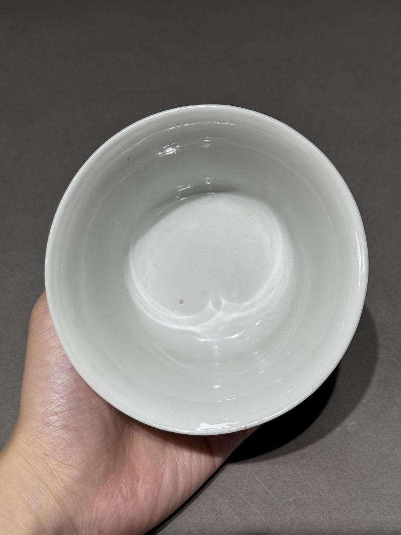    清光绪 粉彩花卉纹杯 - 图7