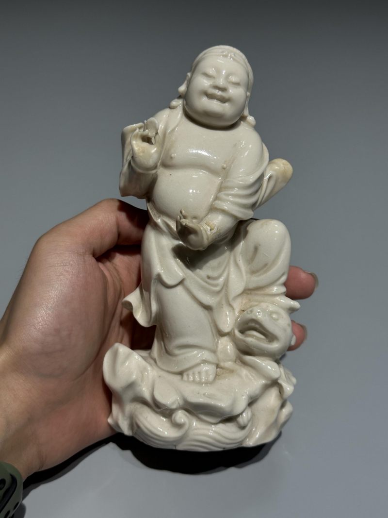    清早期 德化窑刘海戏金蟾 - 图3