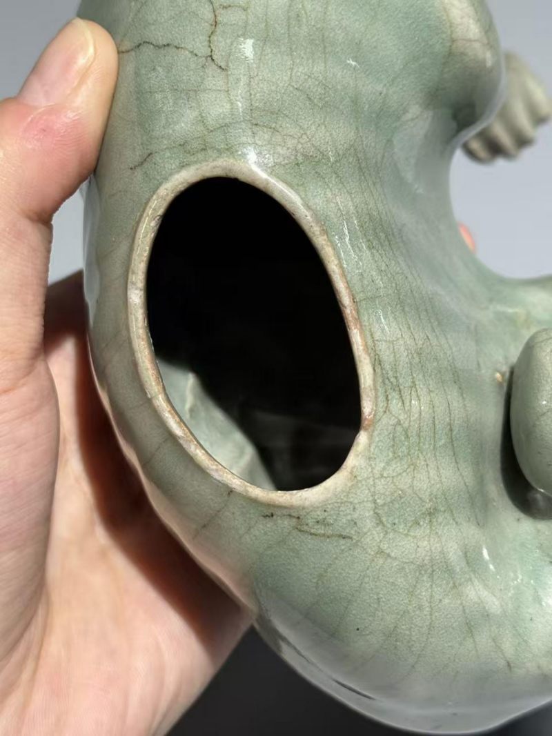    明晚期 龙泉窑象型薰炉 - 图15