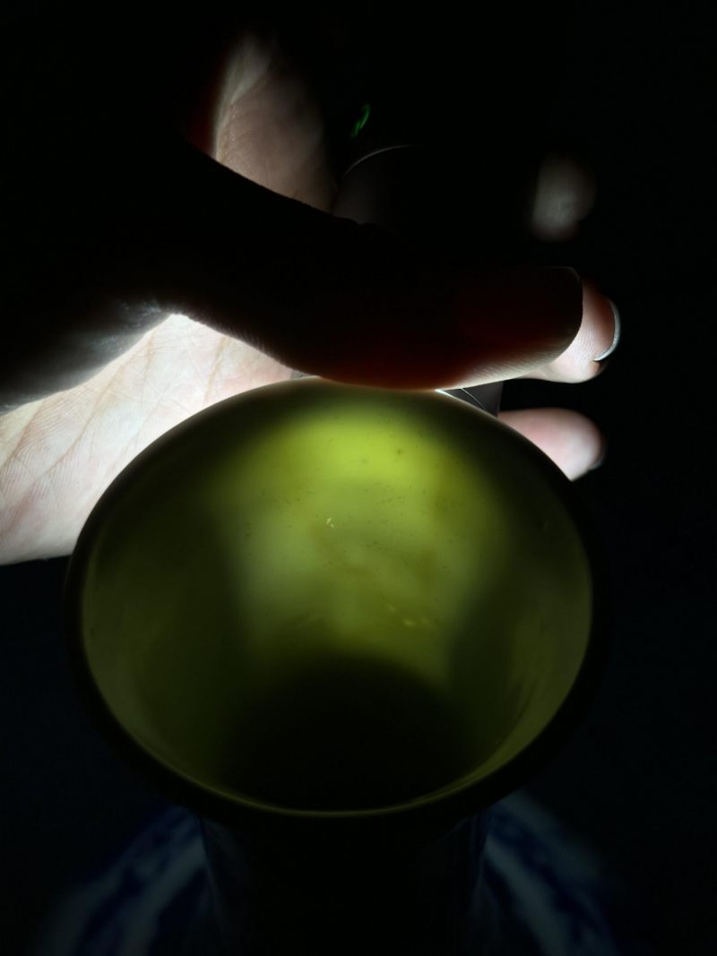    明崇祯 青花人物故事纹赏瓶 - 图17