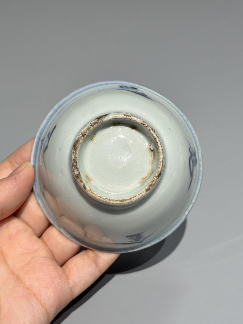    明天启 青花“金榜题名”杯一对 - 图6