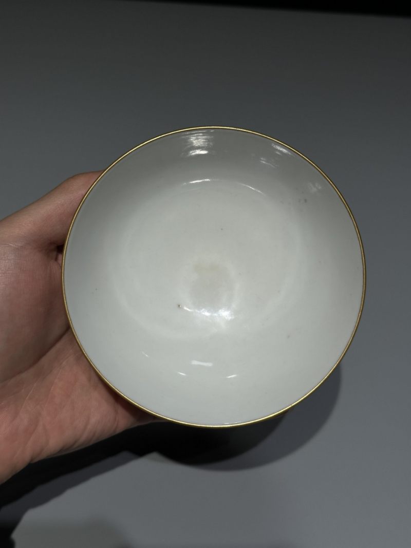    清光绪 粉彩夔凤纹碗 - 图3