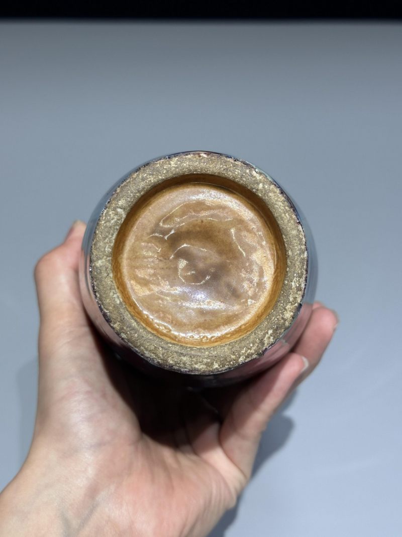    清晚期 窑变釉棒槌瓶 - 图6