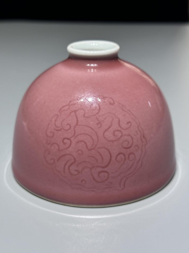    清 豇豆红釉太白尊 - 图7