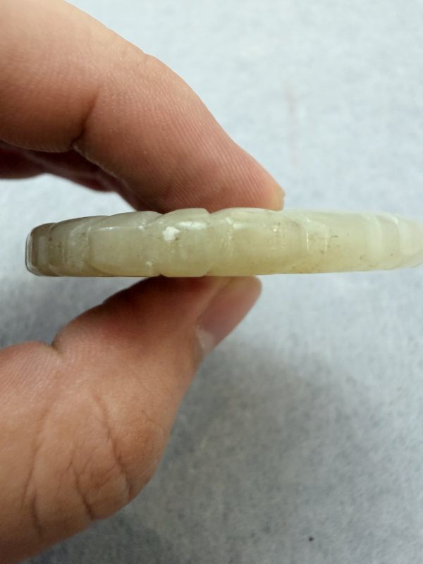 ZK417白玉葫芦纹牌 - 图5