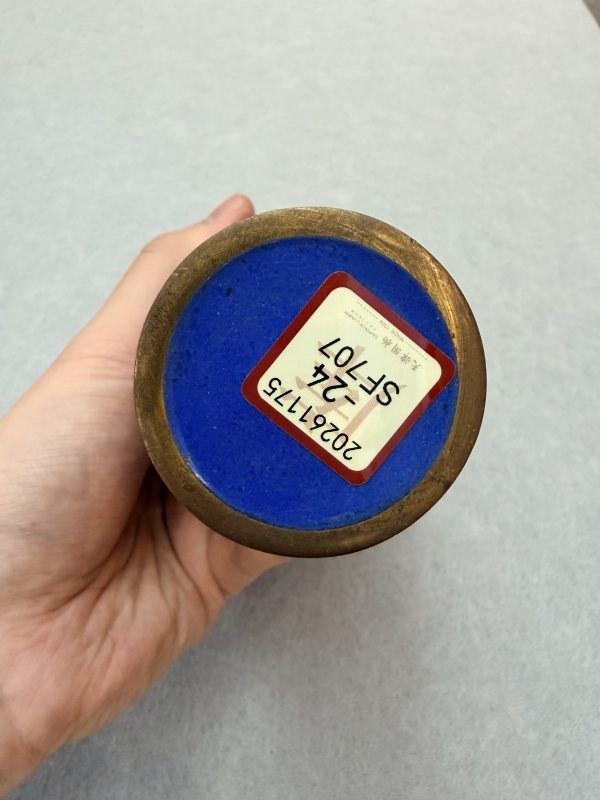 SF707 剔彩花卉茶叶罐 - 图6