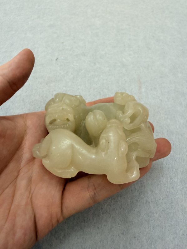 ZK441玉子母兽形摆件 - 图4