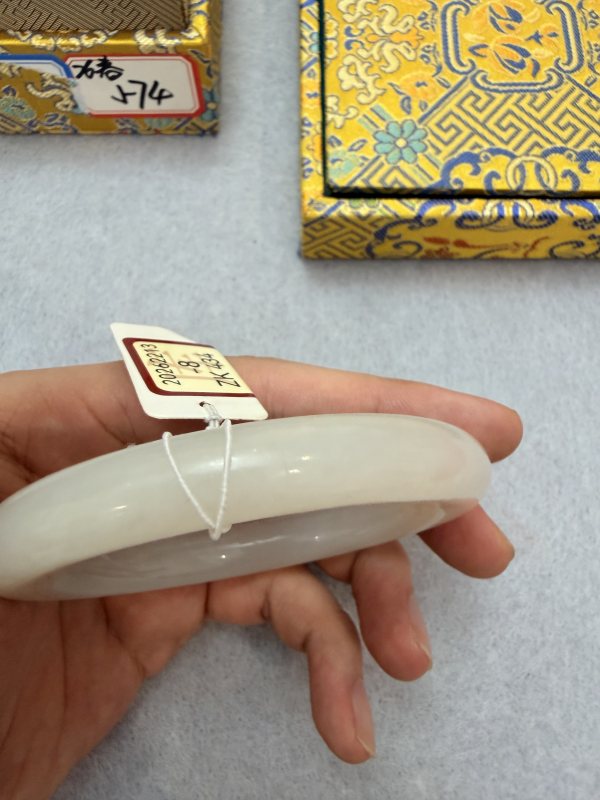 ZK434玉圆条手镯 - 图6