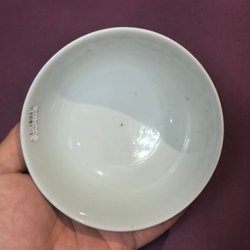清光绪 青花缠枝花卉纹碗 - 图5