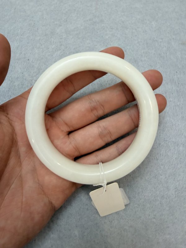 ZK435玉扁条手镯 - 图4