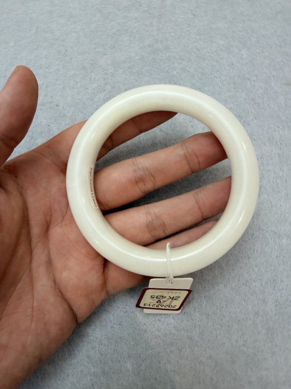 ZK435玉扁条手镯 - 图5