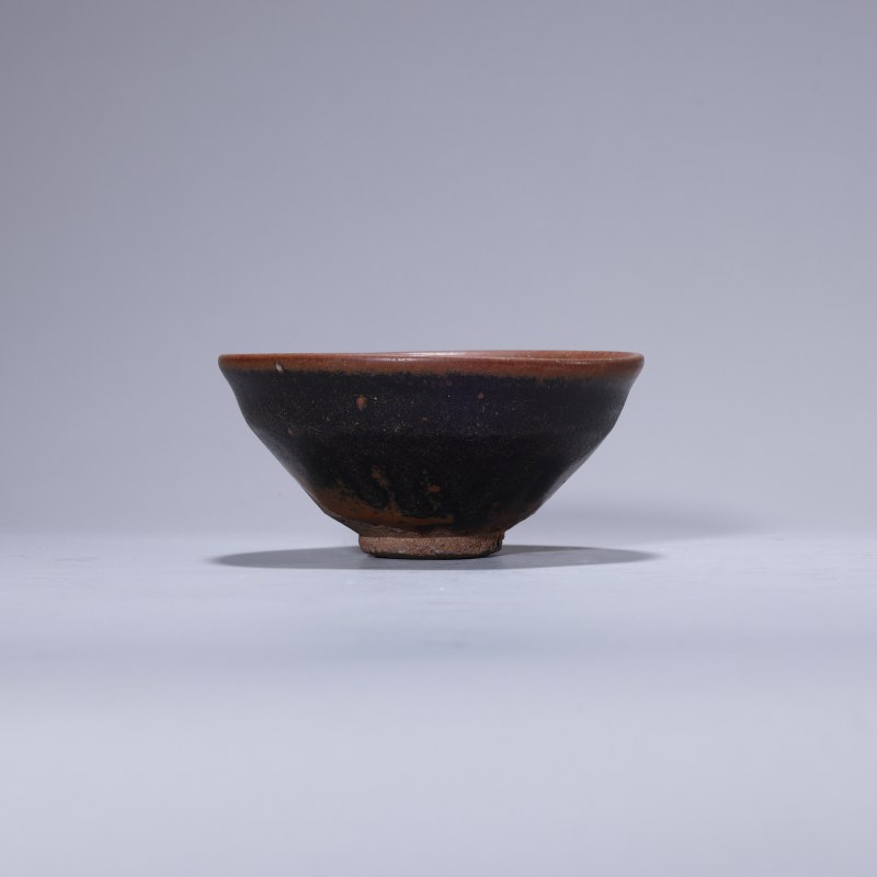 明代 建窑黑釉盏 - 图2
