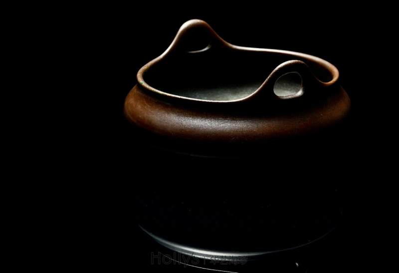 明 「信士孙维宁供」款铜冲天耳炉 - 图8
