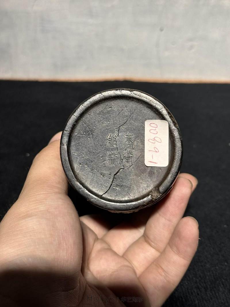 清 黄花梨嵌百宝香筒 - 图16
