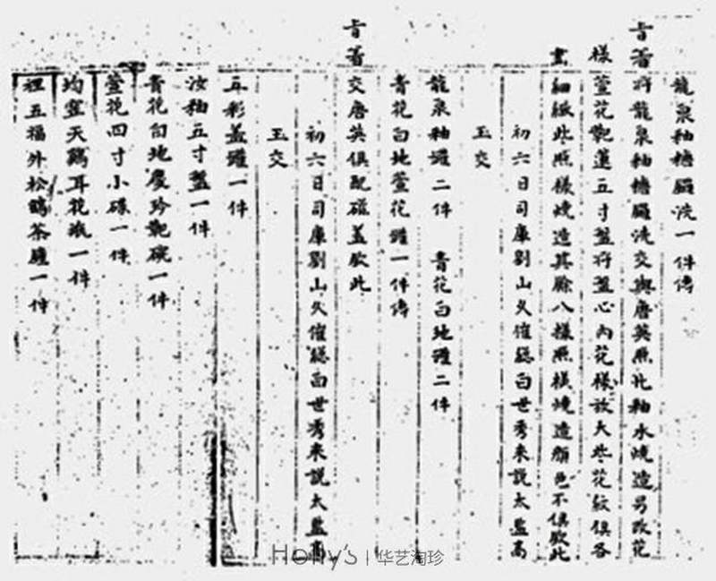 清乾隆 唐窑青花缠枝花卉纹六孔瓶（配座） - 图45