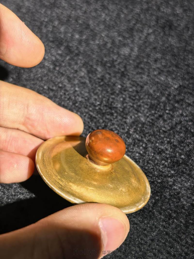 清雍正 金釉提梁壶 - 图39