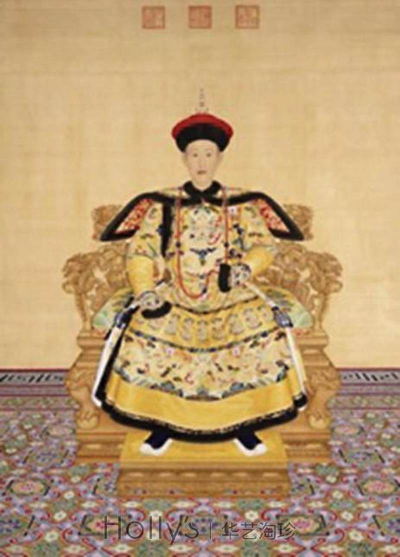 清乾隆 御制洋彩雕瓷「万国来朝」山高水长大挂屏 - 图39