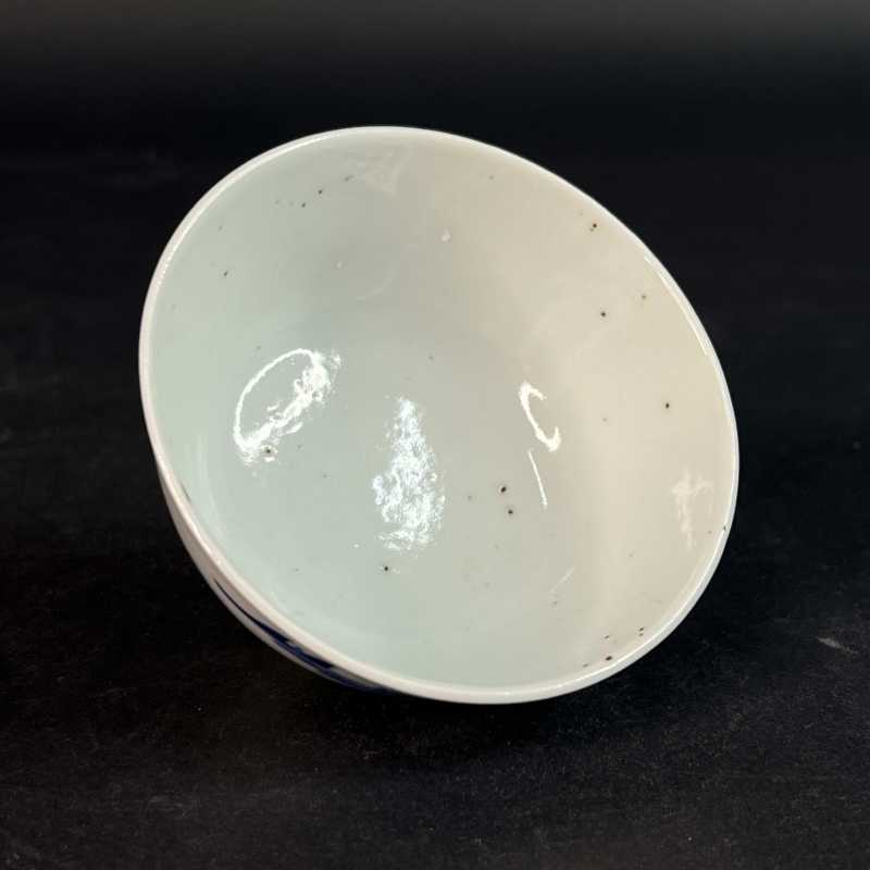 清中期 青花人物纹茶园 - 图6