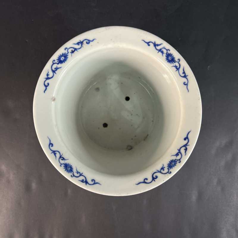 民国 粉彩福寿纹花盆 - 图5