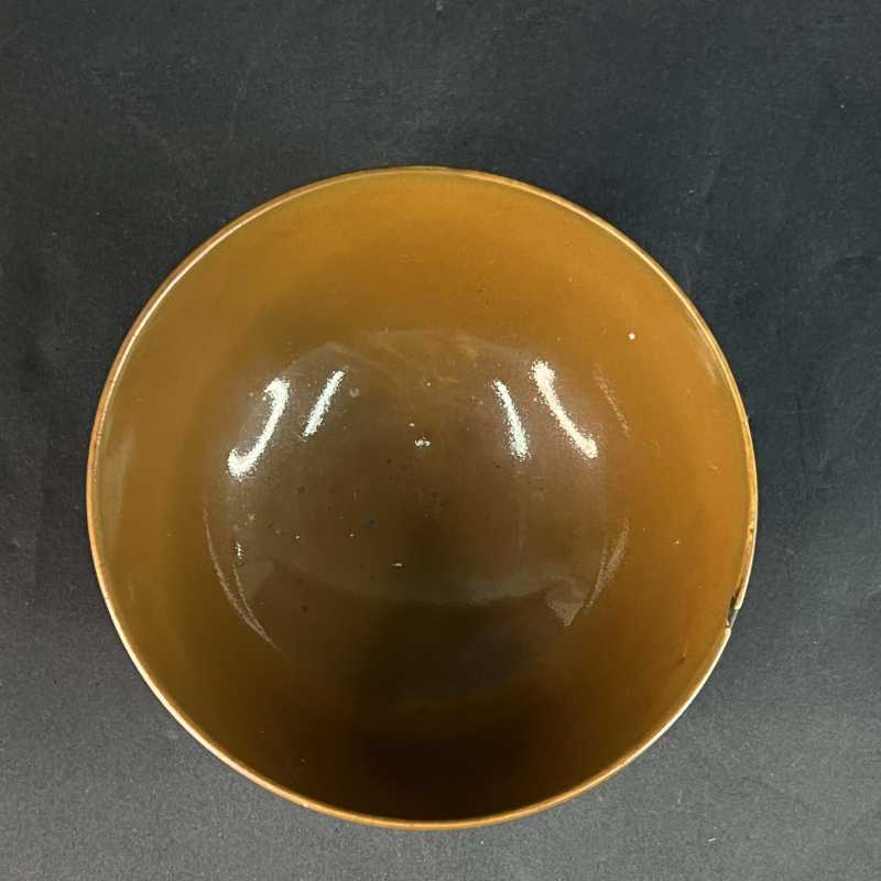清晚期 酱釉碗 - 图4