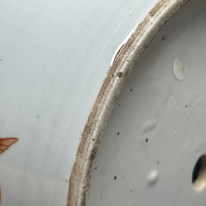 清晚期 矾红金玉满堂花盆一对 - 图18