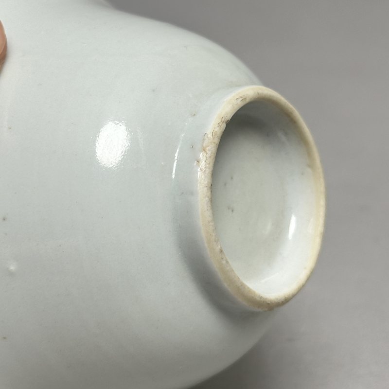 明晚期 白釉杯一对 - 图14