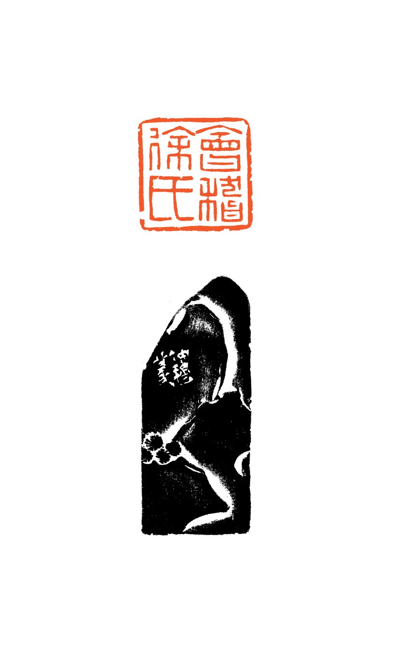 清 赵仲穆刻 “会稽徐氏”寿山芙蓉石印章 - 图7