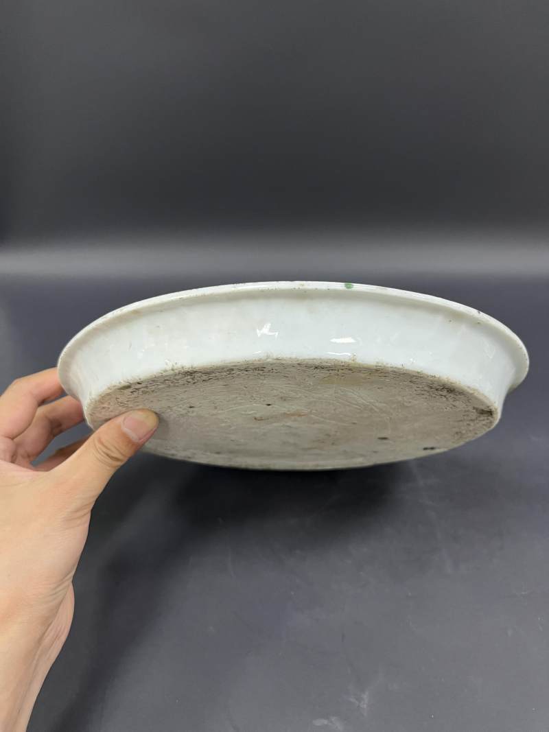 清康熙  青花、五彩瓷器四件 - 图19