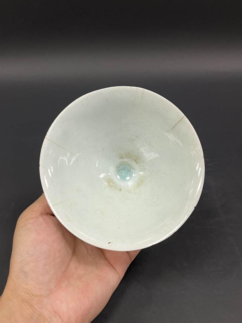 元  青白釉、青釉碗四只 - 图15