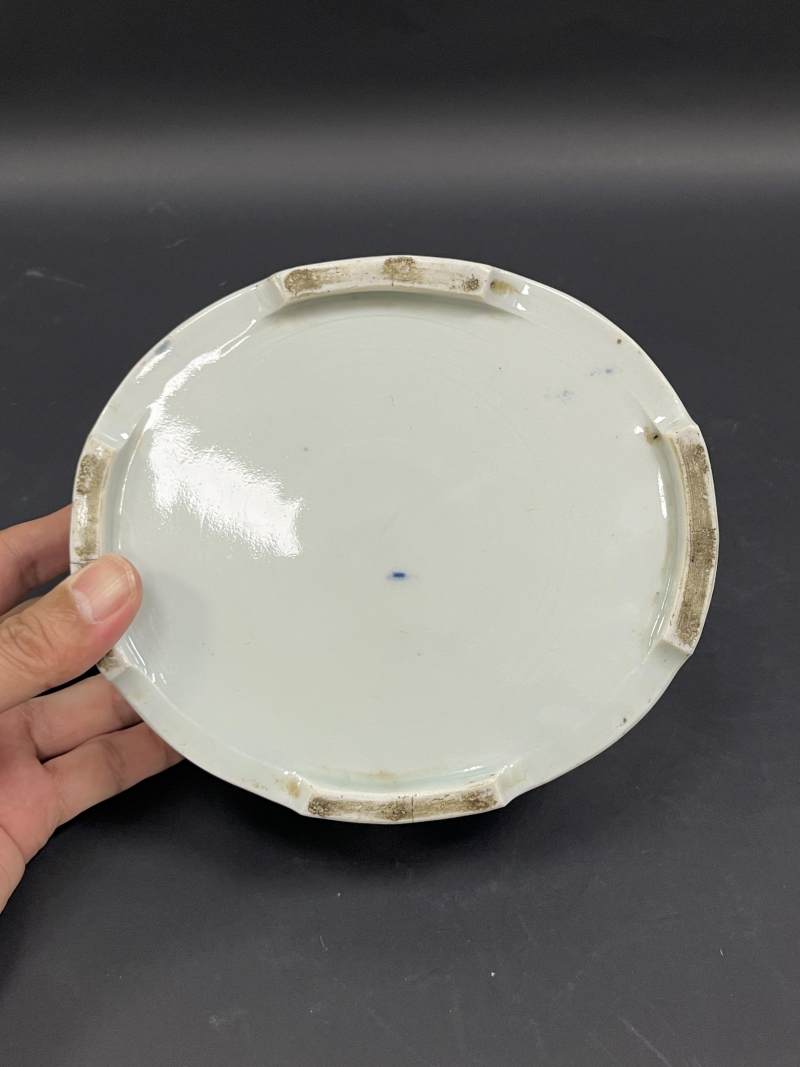 清  青花、孔雀蓝釉、青釉瓷器六件 - 图34
